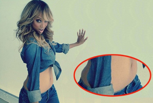 Tyra Banks: Poglejte moje šlaufke!