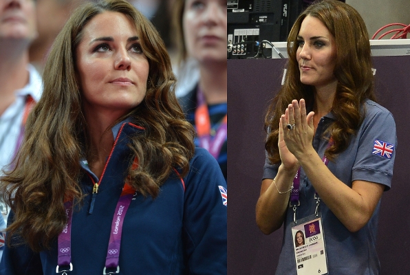 Sproščena Kate Middleton uživa na Olimpijskih igrah