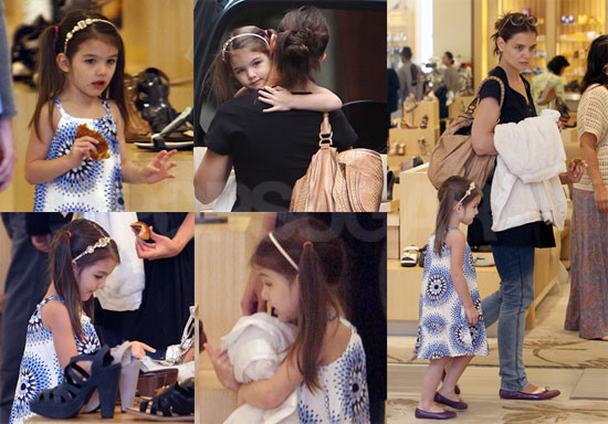 Katie Holmes in Suri nosita isto obutev