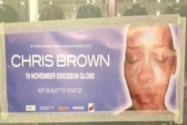 FOTO Rihannin pretolčen obraz krasi reklamne plakate