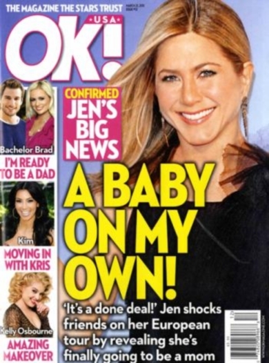 Jennifer Aniston je spet noseča: Le kje skriva vse te otroke?!