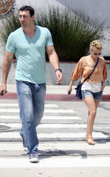 FOTO Hayden Panettiere: Ob Klitschkovu izgleda kot njegova osemleta hčerka