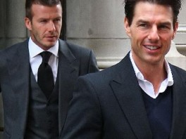 David Beckham: Tom Cruise je krasna oseba
