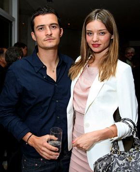 Miranda Kerr in Orlando Bloom: Fantek je!