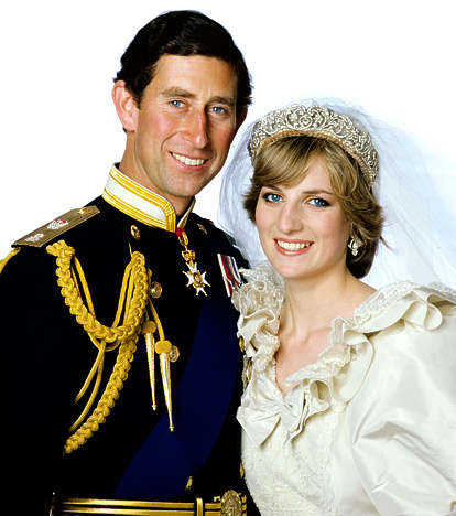 FOTO V čast njune 30. obletnice: Poročni dan Princese Diane