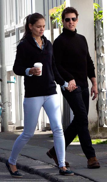 FOTO Katie Holmes na zadnji fotografiji s Tomom izgledala kot kup nesreče