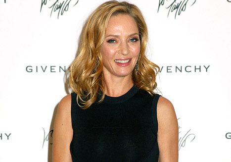 Uma Thurman rodila deklico