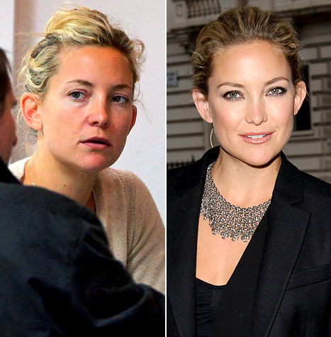 Foto: Kate Hudson brez kančka ličil. Bi jo prepoznali?