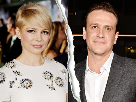 Michelle Williams in Jason Segel končala svojo romanco