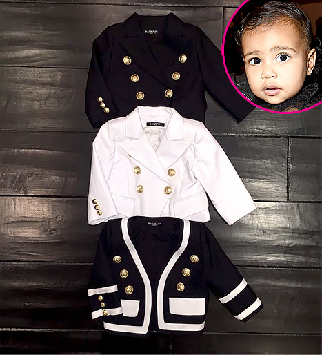 Foto! North West se lahko oblači kot mama!