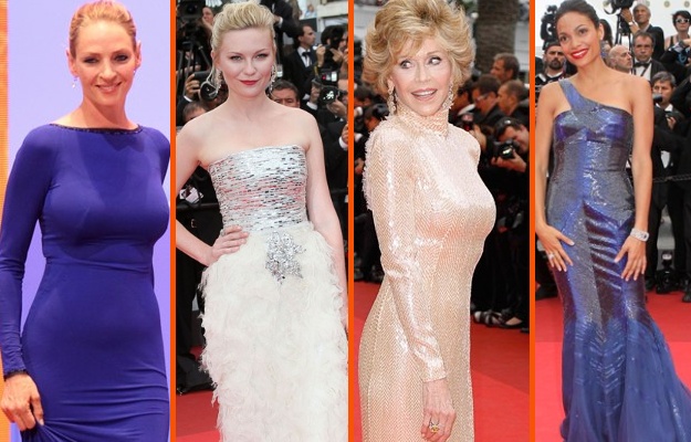 FOTO Neverjetno seksi Uma Thurman, Jane Fonda z linijo najstnice
