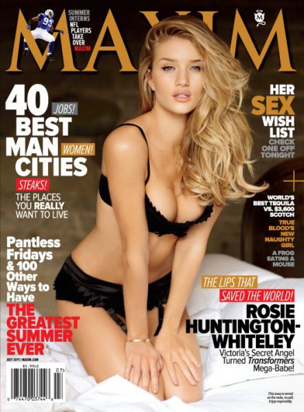 HOT! Porednica Rosie Huntigton zapeljuje v erotičnem perilu