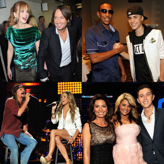 Justin Bieber in Taylor Swift med dobitniki country nagrad