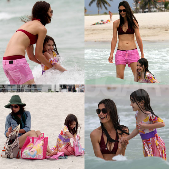 FOTO Katie Holmes v bikiniju pokazala izklesano telo