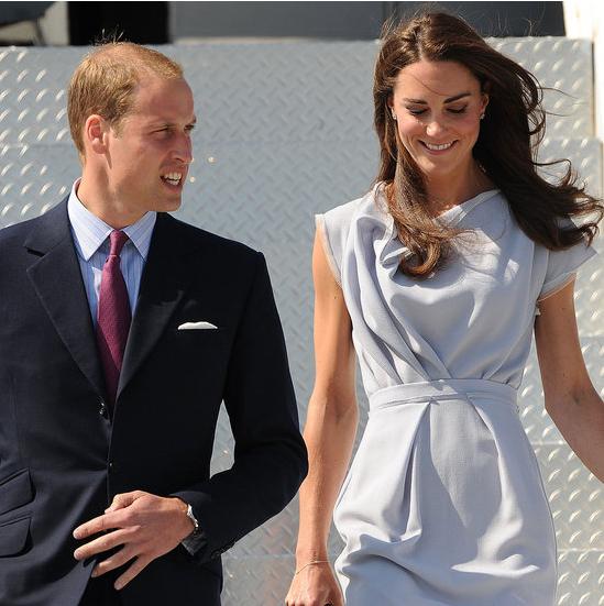 FOTO Do kosti shujšana Kate Middleton obiskala Los Angeles