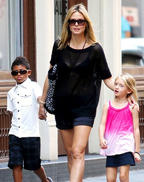 Heidi Klum: Štirje otroci so ogromna odgovornost