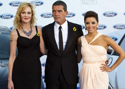 Dobrodelna Eva Longoria in Antonio Banderas