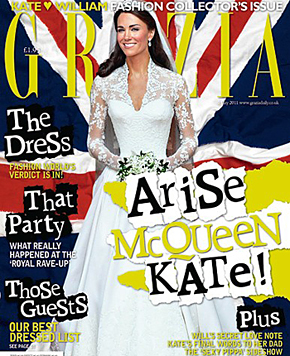 BIZARNO Italijanska revija zožila pas že tako vitke Kate Middleton