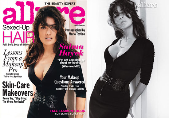 Salma Hayek: Ženska je najbolj seksi v 40-ih letih