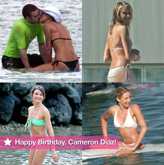 Cameron Diaz dopolnila 39. let: Oglejte si najbolj seksi bikini fotke