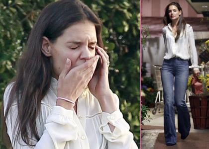 Foto: Alergična Katie Holmes neprestano kihala