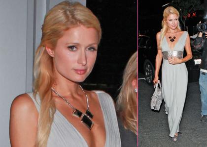 Paris Hilton: V čudoviti srebrni obleki je bila kot princeska