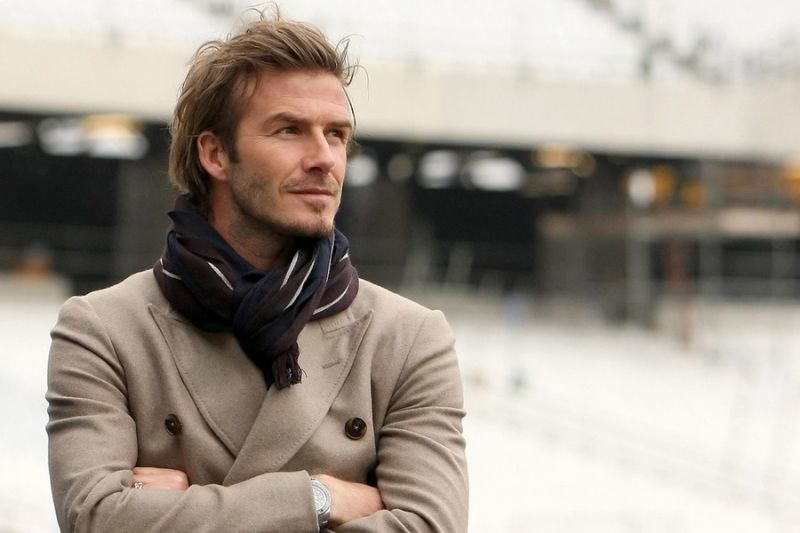 David Beckham v modne vode: Oblikoval bo dolge gate!