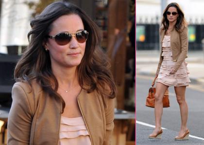 Pippa Middleton: Njena ritka je navdušila modne oblikovalce!