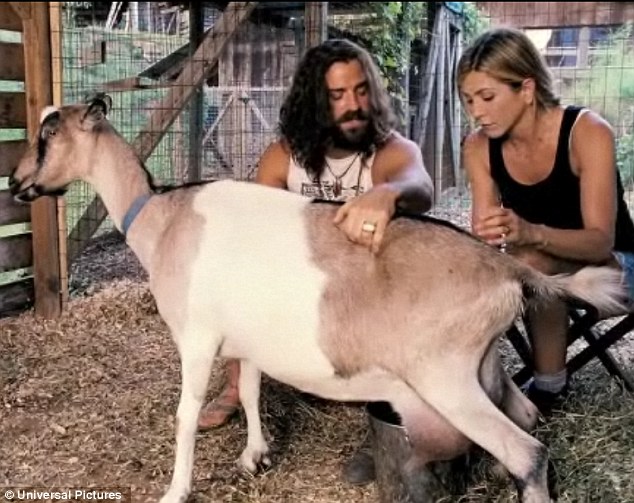 Foto: Jennifer Aniston padla na Justinovo molzenje koze