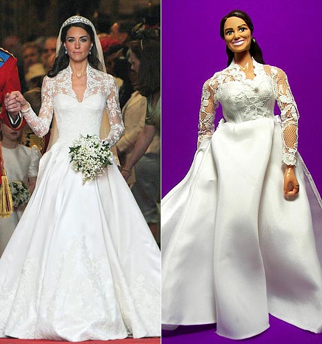 BIZARNO Kate in Pippa Middleton kot grozljivi, mišičasti lutki!