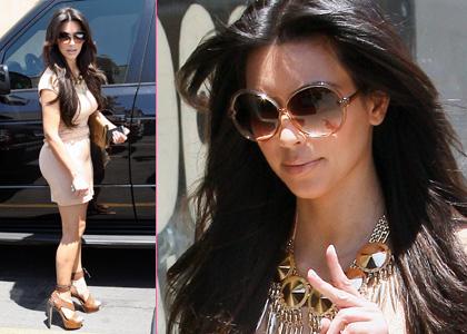 Kim Kardashian se razvaja v domačem Los Angelesu