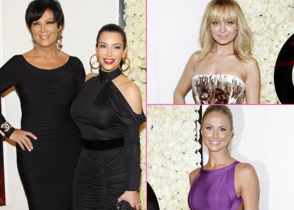 Kim Kardashian in punca Georga Clooneya blesteli na zabavi