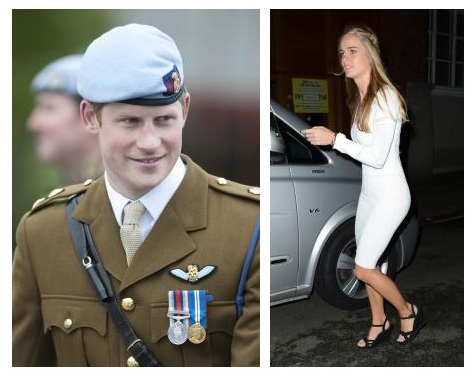 Princ Harry v objemu novega dekleta