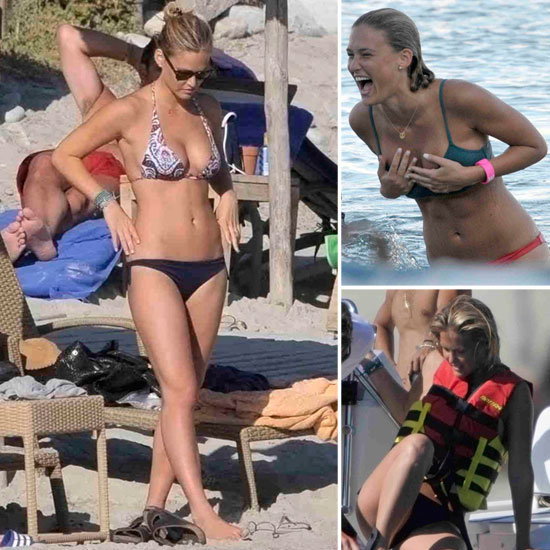 Bikini bejba Bar Rafaeli počitnikuje v Grčiji