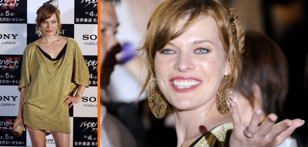 Milla Jovovich na premieri novega filma pokazala fantastične noge