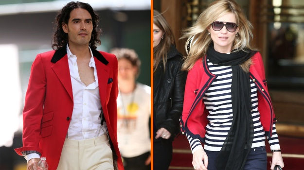 OPA! Russel Brand si je privoščil vroče poljubljanje s Kate Moss