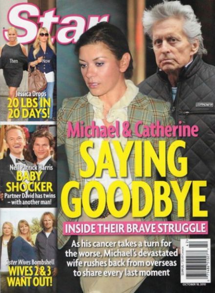 SLOVO Michael Douglas in Catherine Zeta-Jones: Še zadnji skupni trenutki