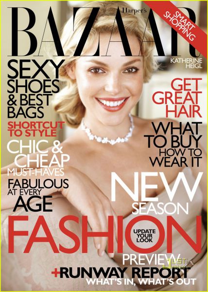 Katherine Heigl: Lepotica na naslovnici Harper's Bazaar