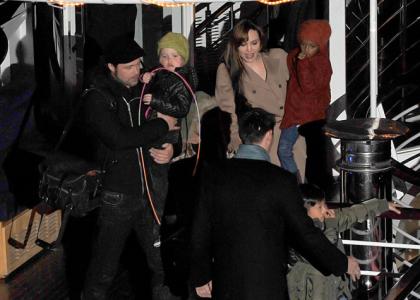 FOTO Brangelina v Parizu proslavila 7. rojstni dan sinčka Paxa