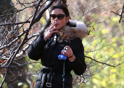 UJETA Catherine Zeta-Jones: Kljub moževemu raku ga rada povleče