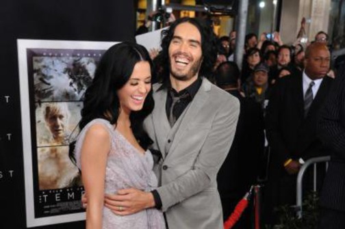 Katy Perry in Russell Brand: Prvi zakonski božični prazniki