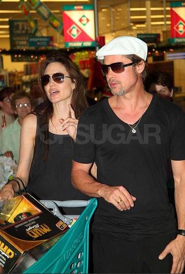 Brad in Angelina za božične praznike v Namibiji