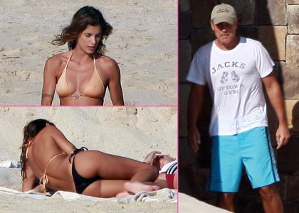 FOTO George Clooney s svojo drago užival v pesku, soncu in morju