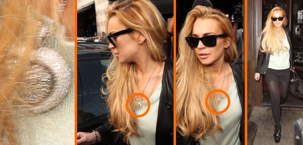 Lindsay Lohan je bila podkupljena z diamantno verižico