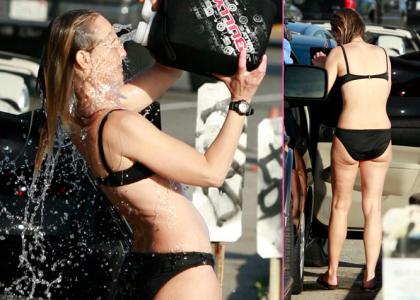 BIKINI ALARM 47-letna Helen Hunt v bikinkah izgleda fantastično