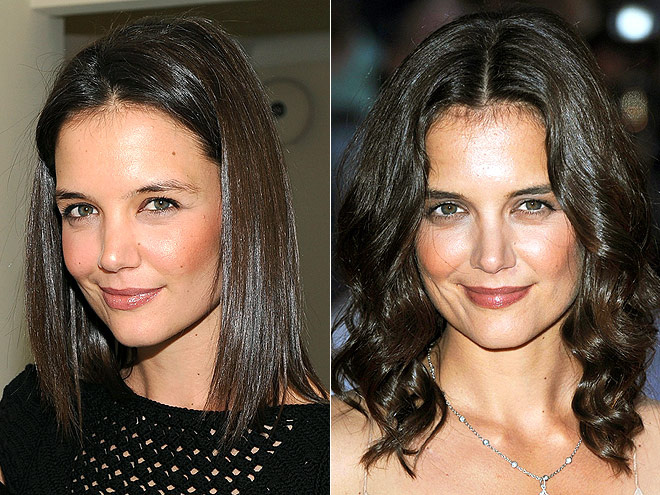 ZVEZDNIŠKI VIDEZ Katie Holmes: Katera pričeska ji bolje pristoji?