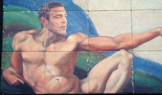 FOTO Božji dar ženskam: Popolnoma goli George Clooney
