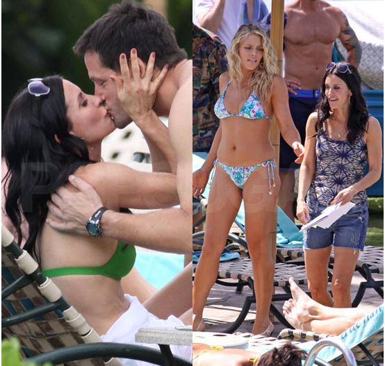 OPA! Courteney Cox v bikinkah pokazala fantastično telo