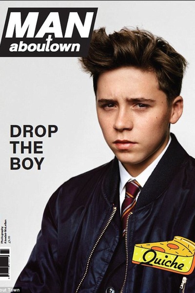 Opa! Brooklyn Beckham: Že krasi naslovnice
