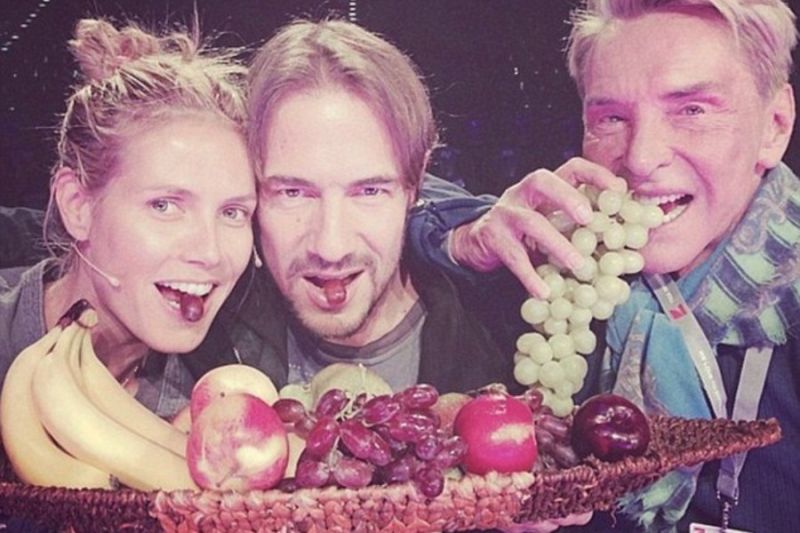 Foto! V družbi Heidi Klum ni nikoli dolgočasno